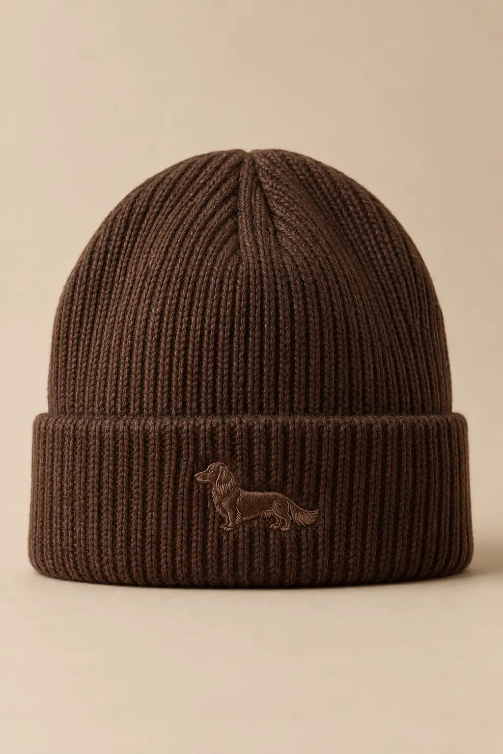 Produktmockup av Mitilli Ribbed Beanie